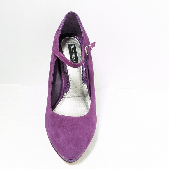 NWT White House black market suede heels - Picture 4 of 16